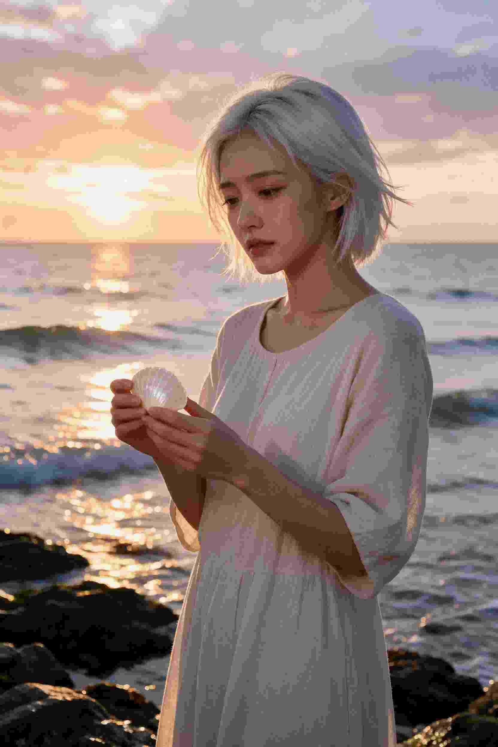 丁香花少女